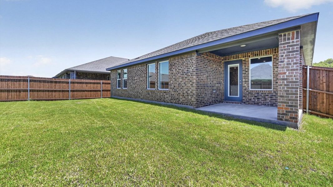 Exterior details and patio area of a home in Sanger Circle, Sanger (Image 4). Exterior details and patio area of a home in Sanger Circle, Sanger (Image 4).