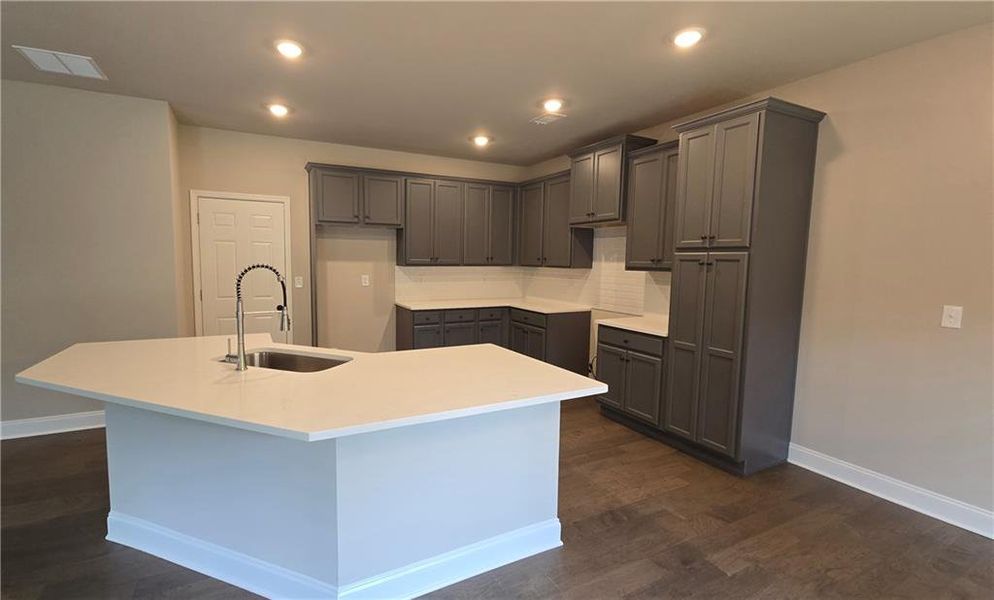 Furnished interior view inside a new home in , Grayson (Image 7).
