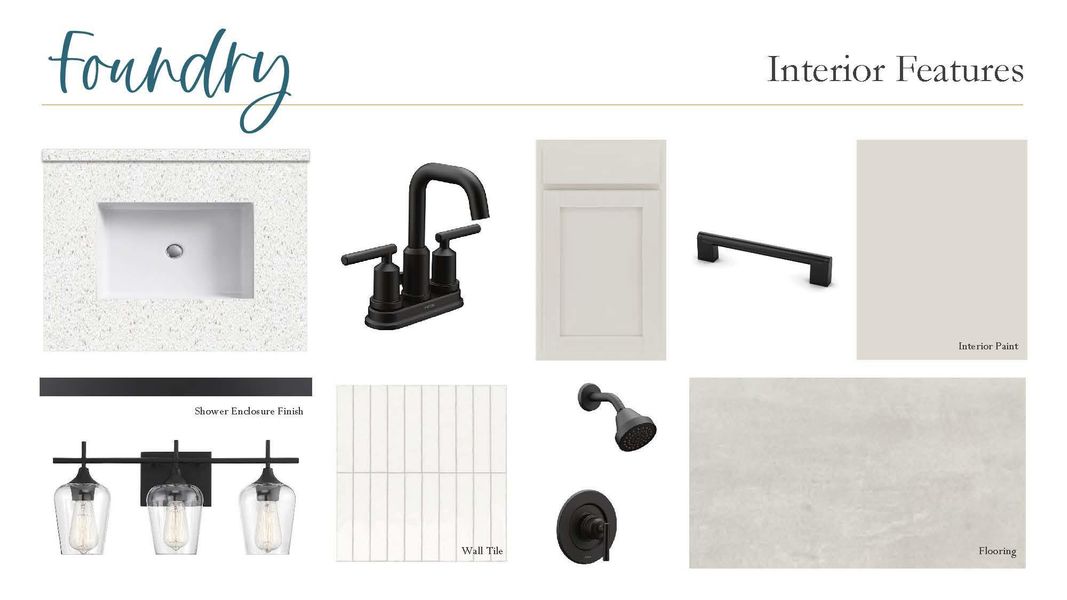 Sample of building materials used in homes in Berry Creek Highlands, Georgetown (Image 4).