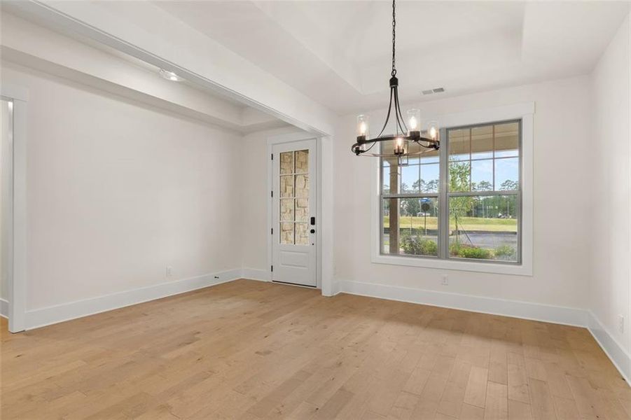 Spacious, unfurnished interior of a new home in Soleil Summit Chase, Snellville (Image 38).