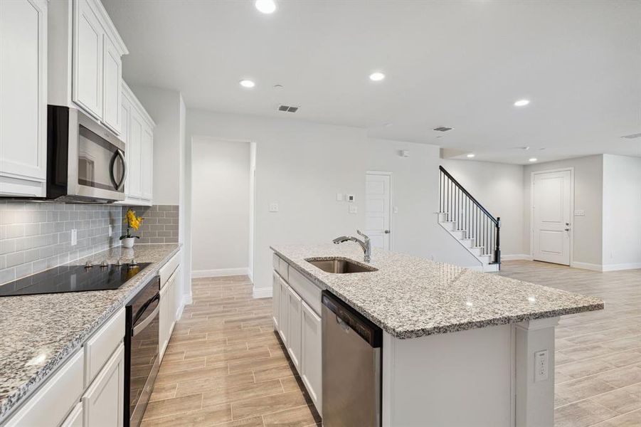 Furnished interior view inside a new home in , Watauga (Image 4).