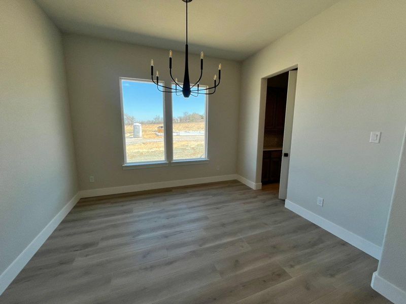 Spacious, unfurnished interior of a new home in Eagle Ridge Estates, Weatherford (Image 9). Spacious, unfurnished interior of a new home in Eagle Ridge Estates, Weatherford (Image 9).