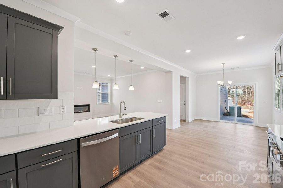 Furnished interior view inside a new home in Oak Grove Hill, Huntersville (Image 5).