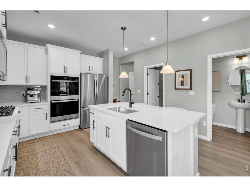 Furnished interior view inside a new home in , Longmont (Image 26).