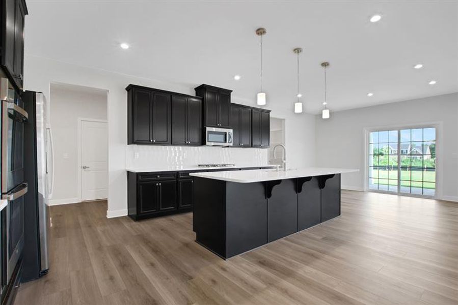 Furnished interior view inside a new home in Edinburgh, Locust Grove (Image 6).