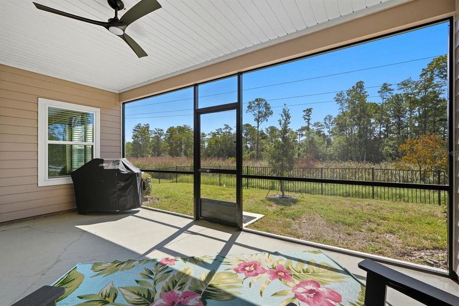 Exterior details and patio area of a home in , Ormond Beach (Image 25).