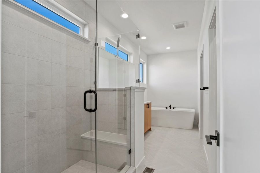 Furnished interior view inside a new home in West Grange, Longmont (Image 10).
