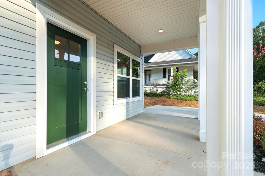Front exterior of a new home in , Granite Falls, NC, highlighting curb appeal (Image 19).