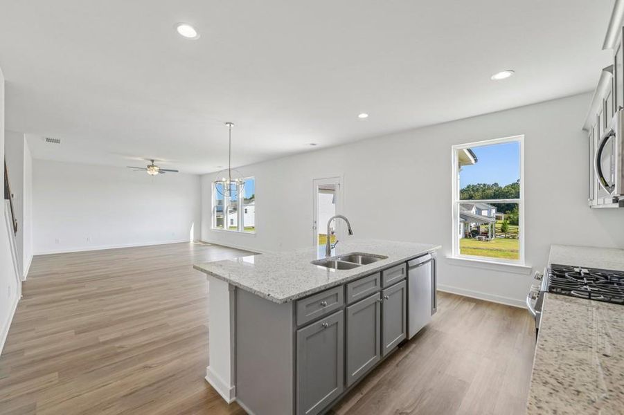 Furnished interior view inside a new home in Sutton’s Landing, Statham (Image 12).