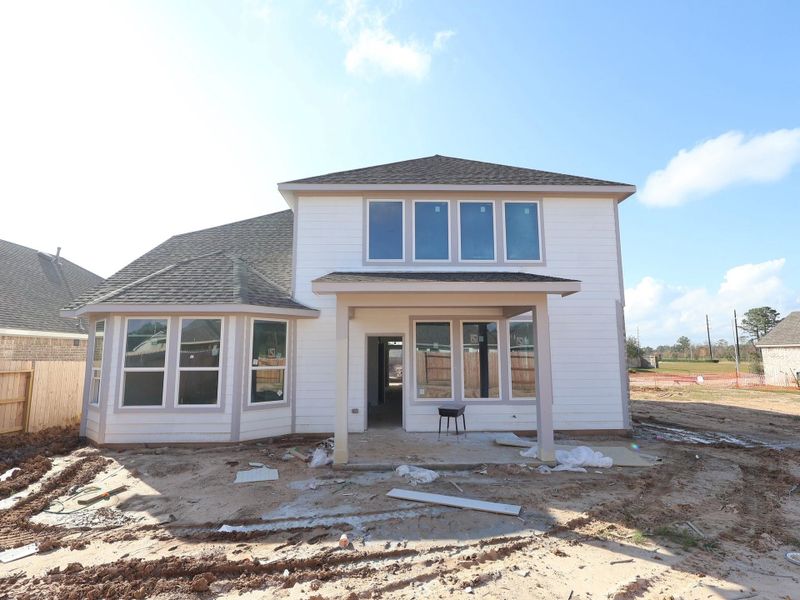 In-progress construction of a new home in Sorella, Tomball, TX (Image 6).