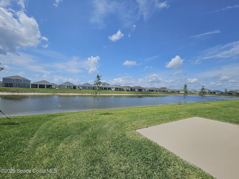Exterior details and patio area of a home in St. John Preserve, Palm Bay (Image 3). Exterior details and patio area of a home in St. John Preserve, Palm Bay (Image 3).