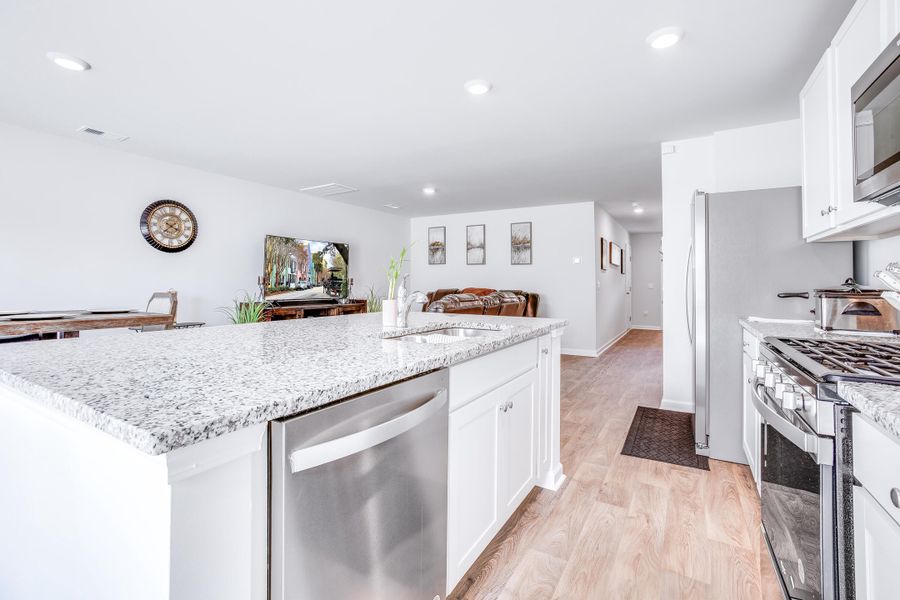 Furnished interior view inside a new home in , Summerville (Image 11). Furnished interior view inside a new home in , Summerville (Image 11).