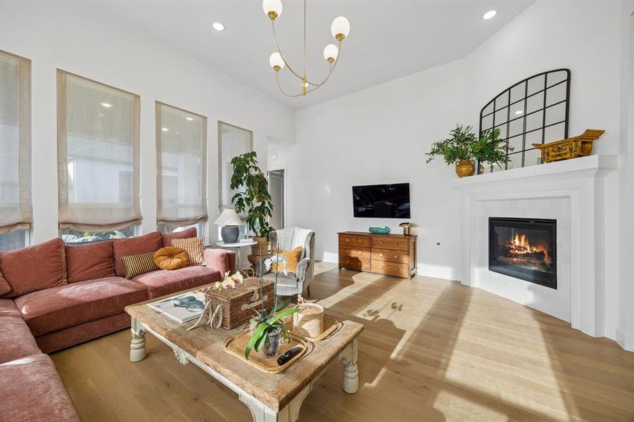Furnished interior view inside a new home in , Rockwall (Image 6).
