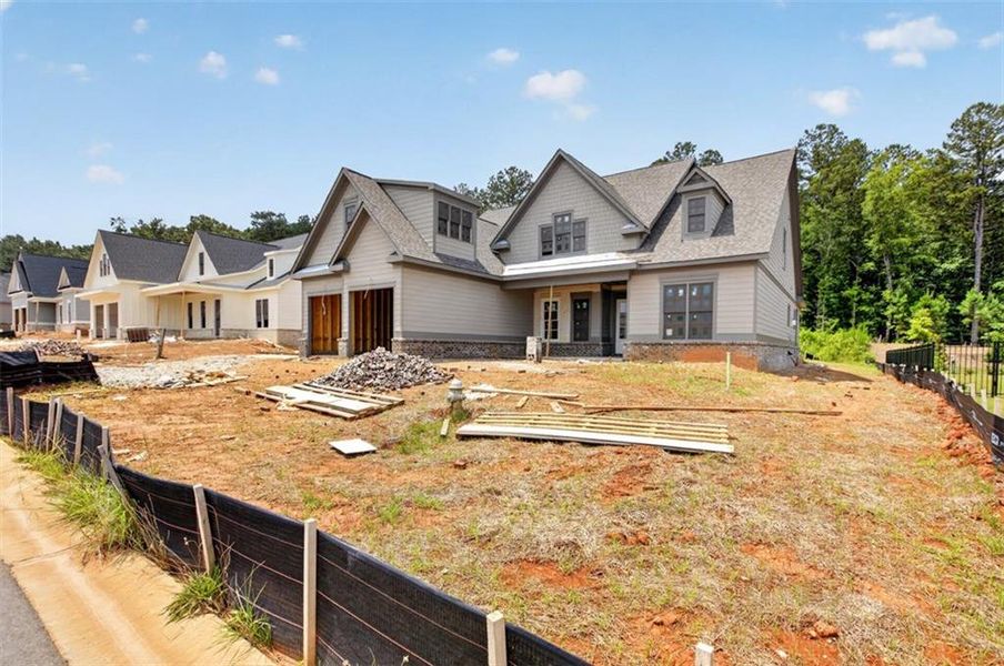 In-progress construction of a new home in , Statham, GA (Image 11). In-progress construction of a new home in , Statham, GA (Image 11).