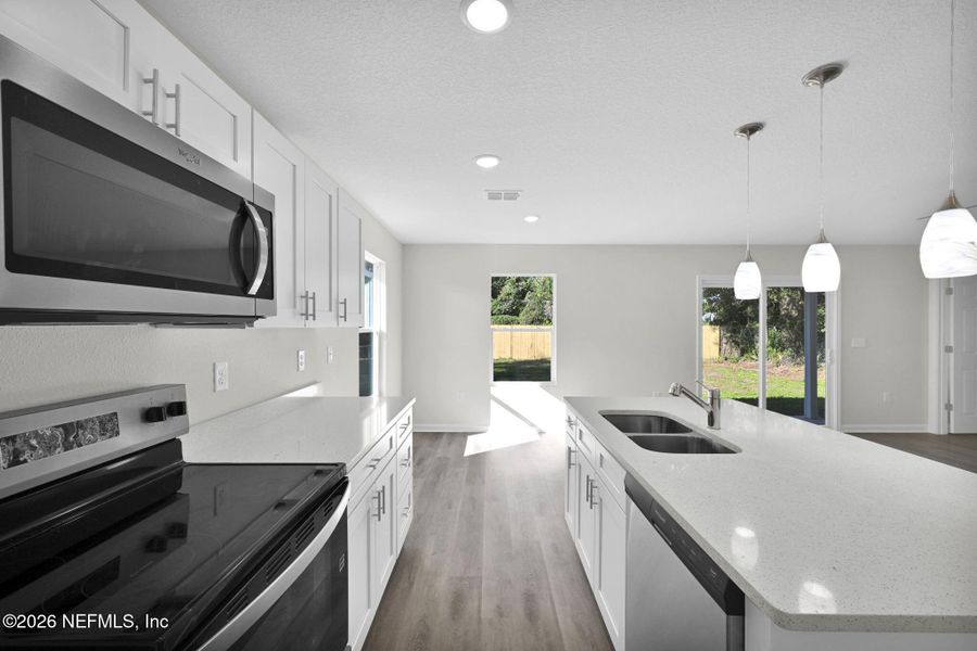 Furnished interior view inside a new home in , Jacksonville (Image 9).
