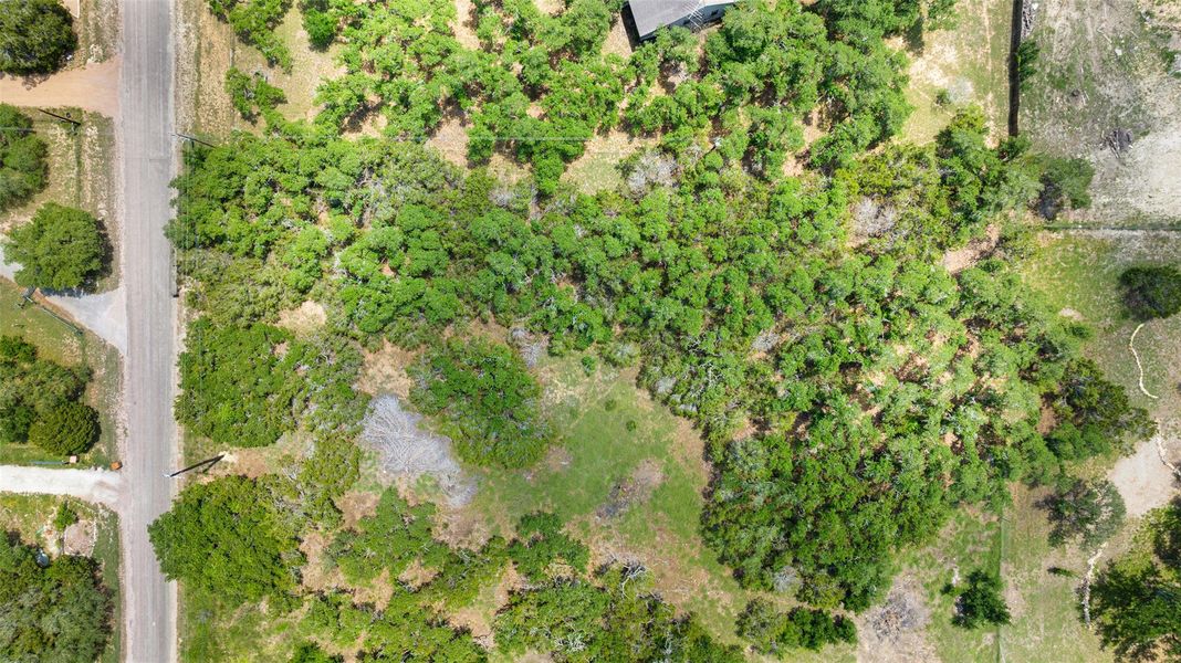 Aerial view of property and surrounding area