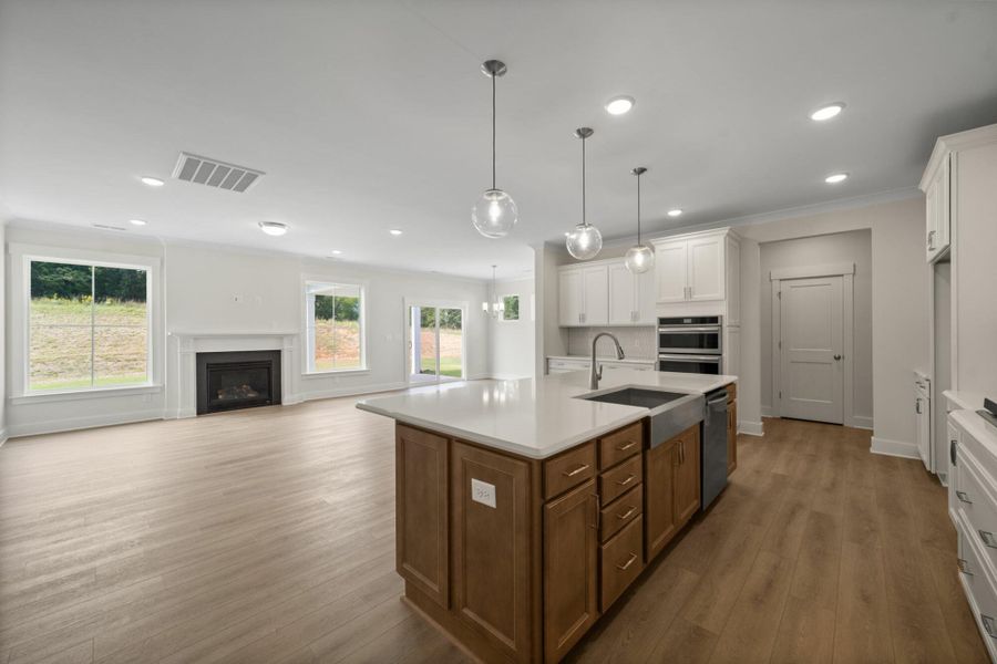 Furnished interior view inside a new home in Grove Park, Clemmons (Image 5). Furnished interior view inside a new home in Grove Park, Clemmons (Image 5).