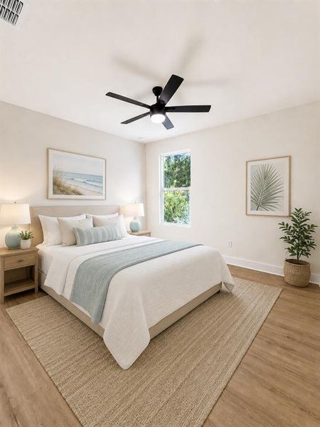Furnished interior view inside a new home in , Palm Coast (Image 9). Furnished interior view inside a new home in , Palm Coast (Image 9).