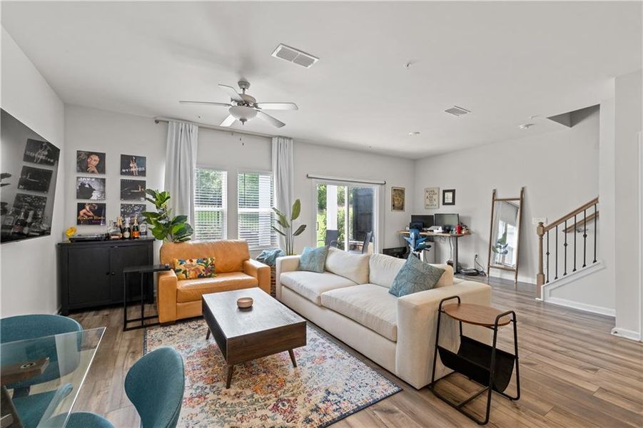 Furnished interior view inside a new home in , Mableton (Image 16).