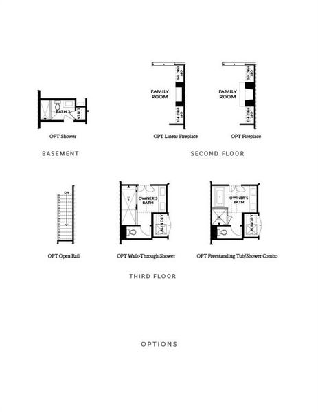 2D floor plan layout of this home in Byers Park, Alpharetta, GA (Image 5).