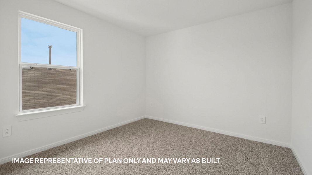 Spacious, unfurnished interior of a new home in Prairie Lakes, Buda (Image 24).