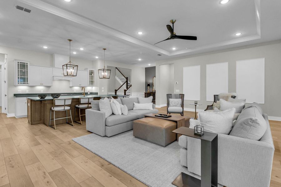 Furnished interior view inside a new home in , Summerville (Image 17).