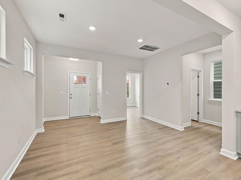 Spacious, unfurnished interior of a new home in Forestville Yard, Knightdale (Image 15).