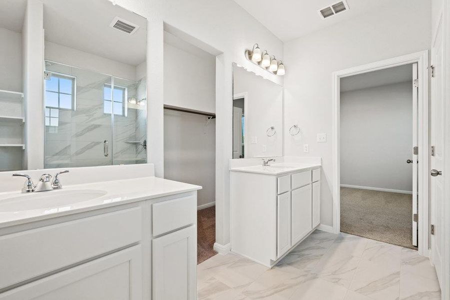 Furnished interior view inside a new home in Sage Hollow, Kyle (Image 5).