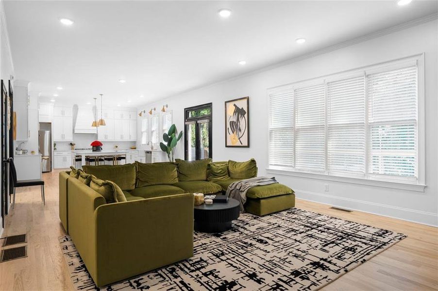 Furnished interior view inside a new home in , Smyrna (Image 13).