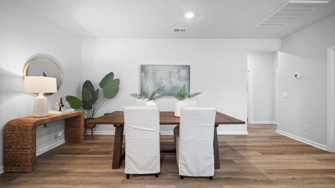 Furnished interior view inside a new home in Fernhill Farms, Statesboro (Image 9).