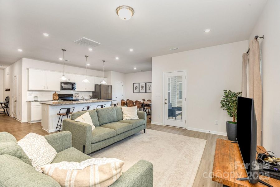 Furnished interior view inside a new home in , Salisbury (Image 12).