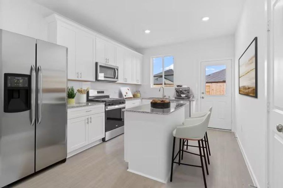 MODEL HOME images may NOT be consistent with the finished product.
