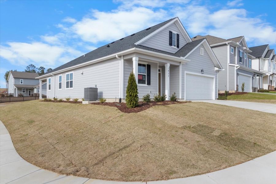 Front exterior of a new home in Tillery Park, Grovetown, GA, highlighting curb appeal (Image 19).