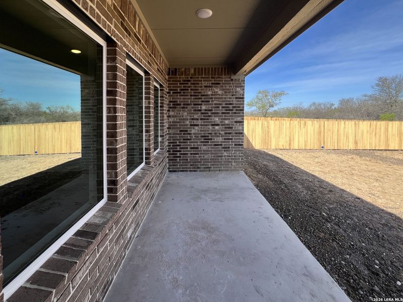Exterior details and patio area of a home in Nopal Valley, San Antonio (Image 3). Exterior details and patio area of a home in Nopal Valley, San Antonio (Image 3).