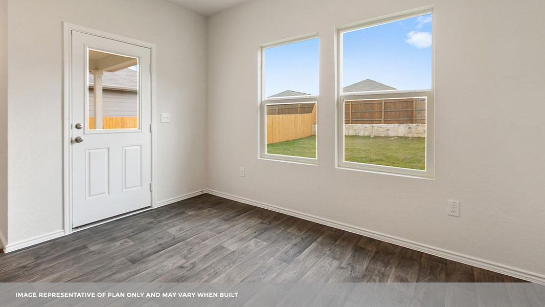 Spacious, unfurnished interior of a new home in Carillon, Manor (Image 19).