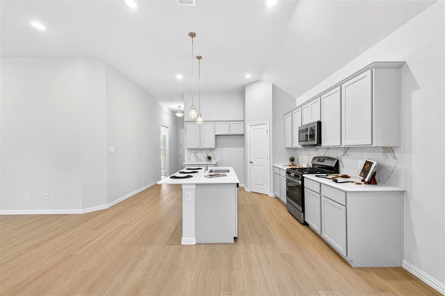 Furnished interior view inside a new home in Tarrytown, Crowley (Image 13).