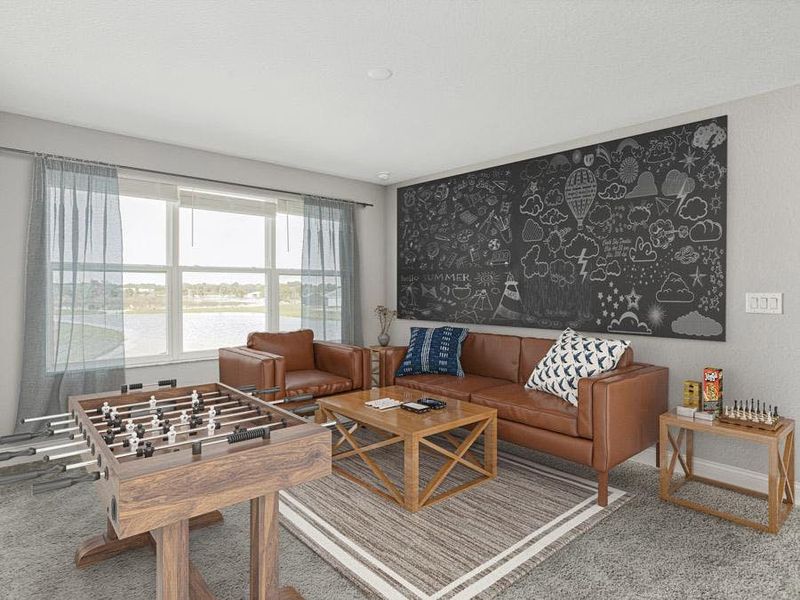 As well as a flexible-use loft (or optional bedroom) - Wayfair III by Highland Homes As well as a flexible-use loft (or optional bedroom) - Wayfair III by Highland Homes