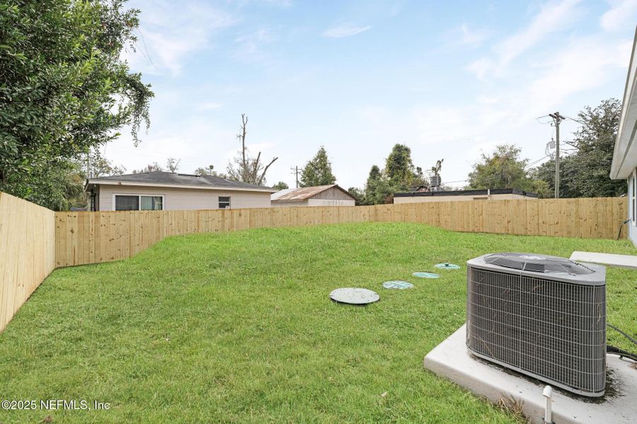 Exterior details and patio area of a home in , Jacksonville (Image 4). Exterior details and patio area of a home in , Jacksonville (Image 4).