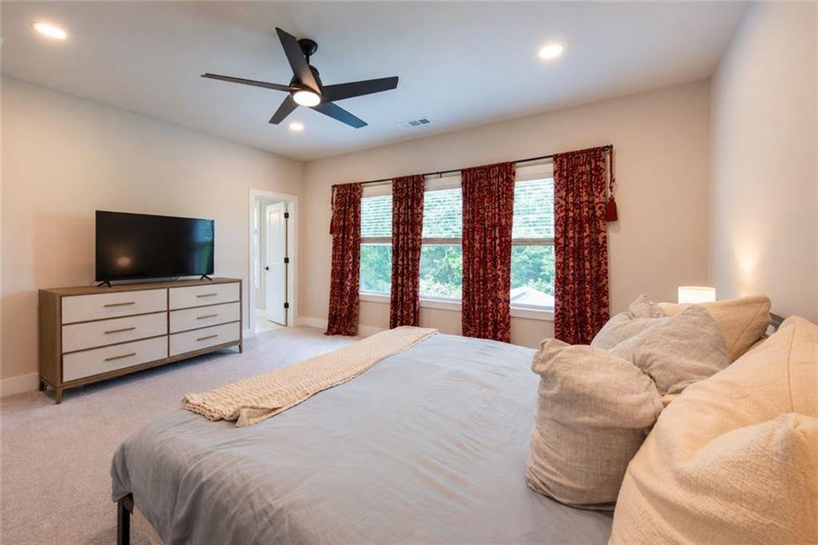 Furnished interior view inside a new home in , Cumming (Image 31). Furnished interior view inside a new home in , Cumming (Image 31).