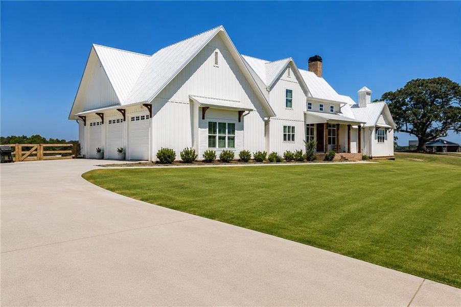Front exterior of a new home in , Carrollton, GA, highlighting curb appeal (Image 21). Front exterior of a new home in , Carrollton, GA, highlighting curb appeal (Image 21).