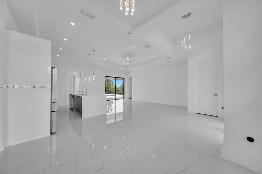 Spacious, unfurnished interior of a new home in , Cape Coral (Image 23). Spacious, unfurnished interior of a new home in , Cape Coral (Image 23).