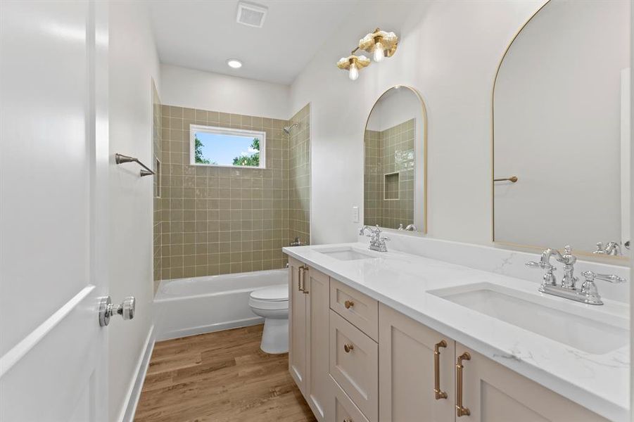 Furnished interior view inside a new home in , Lindale (Image 18).