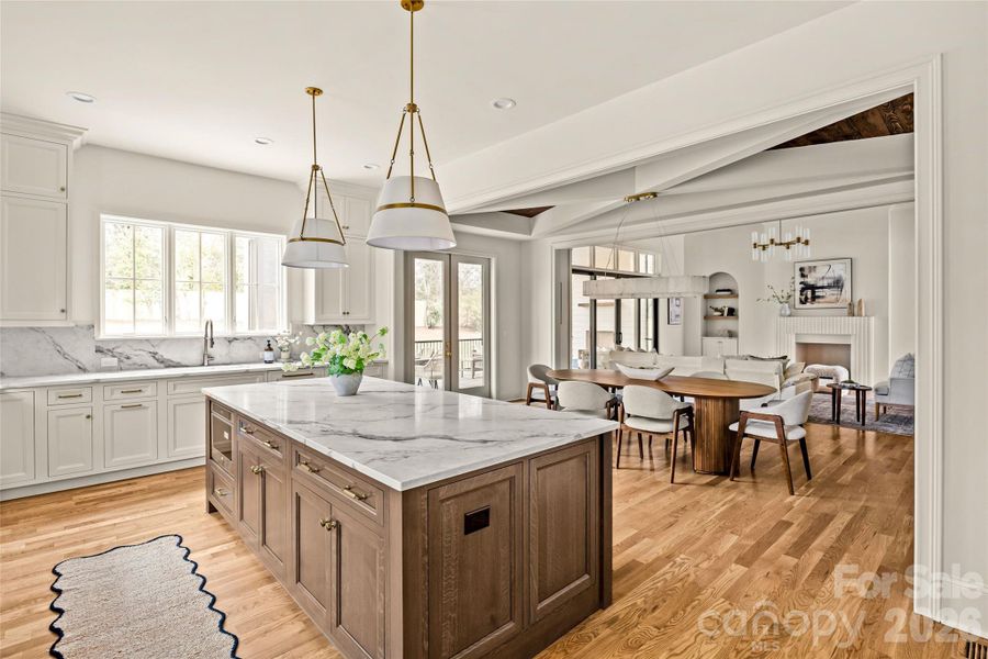 Furnished interior view inside a new home in , Charlotte (Image 12).