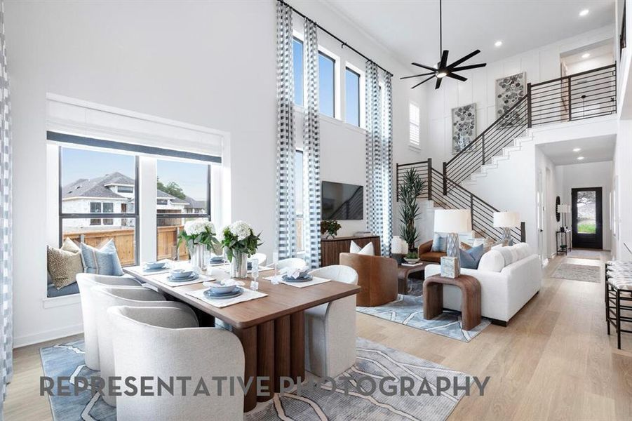 Furnished interior view inside a new home in Meraki, McLendon-Chisholm (Image 28).