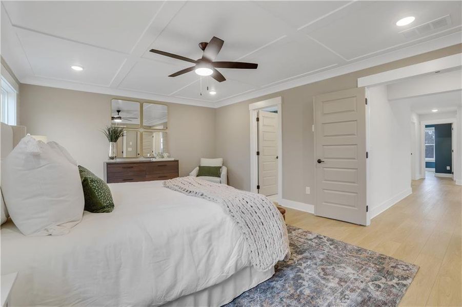 Furnished interior view inside a new home in Villas at Dawsonville, Dawsonville (Image 49).