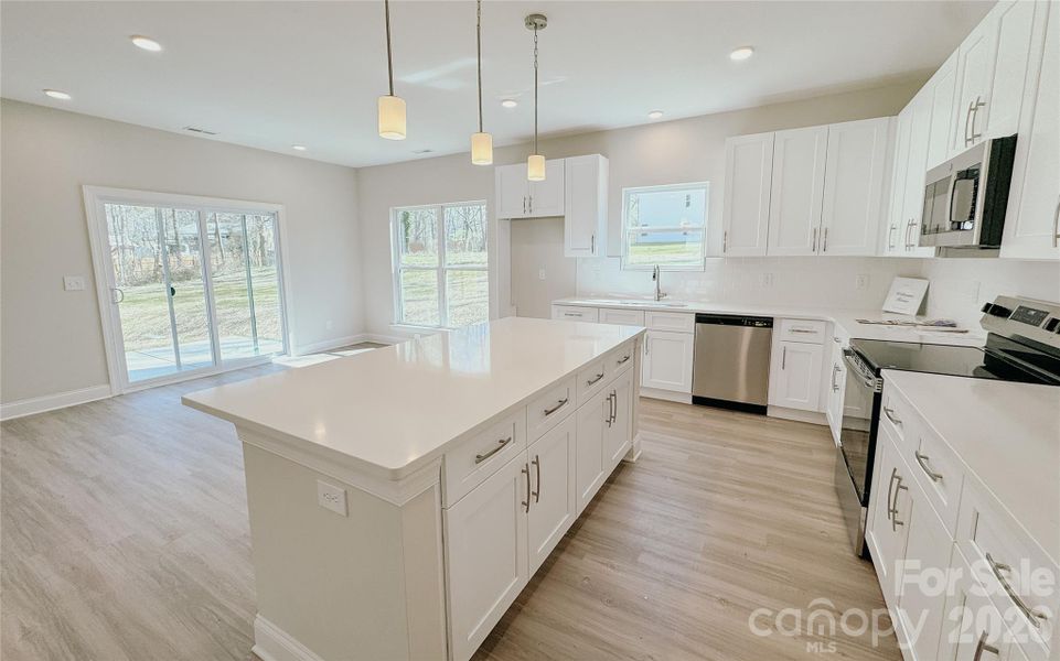 Furnished interior view inside a new home in , Huntersville (Image 9). Furnished interior view inside a new home in , Huntersville (Image 9).