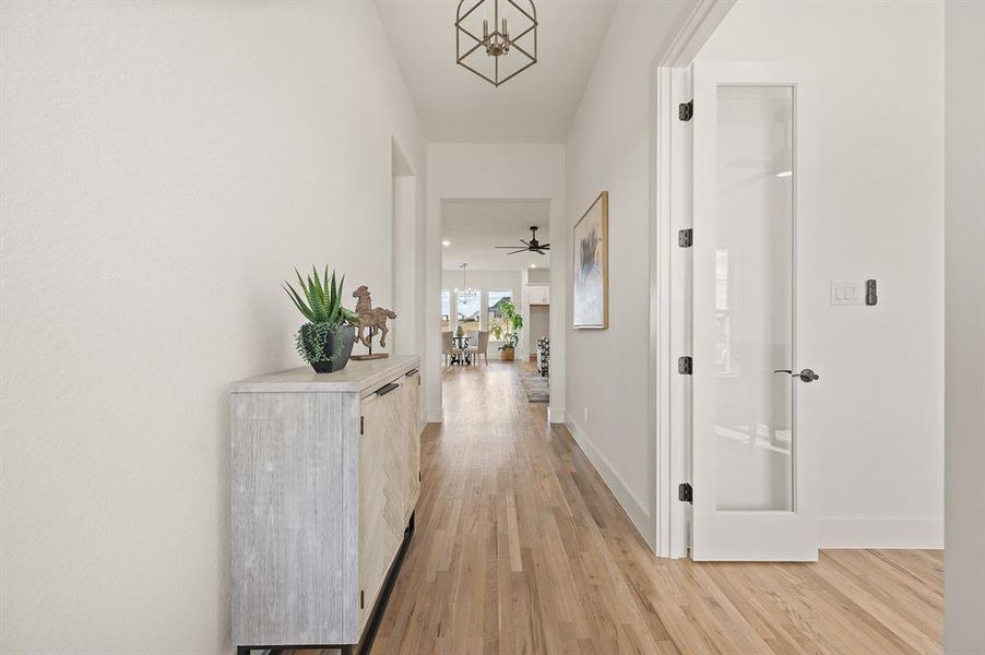 Furnished interior view inside a new home in Rocky Top Ranch, Reno (Image 9).