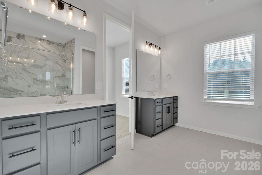 Furnished interior view inside a new home in Trellis at The Commons, Charlotte (Image 5). Furnished interior view inside a new home in Trellis at The Commons, Charlotte (Image 5).