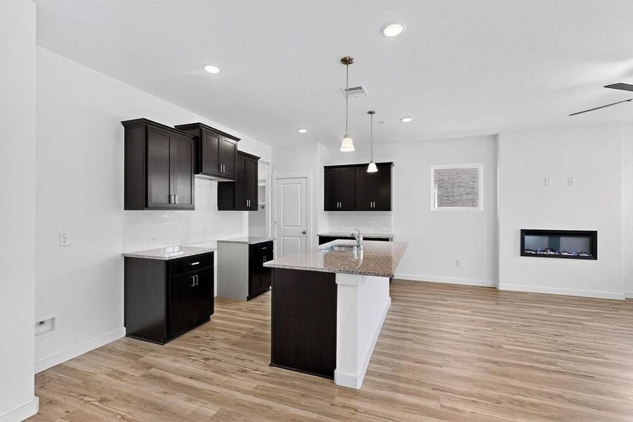 Furnished interior view inside a new home in Solterra Texas, Mesquite (Image 13).