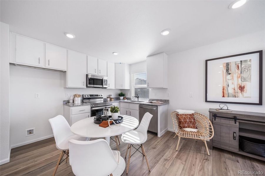 Furnished interior view inside a new home in , Commerce City (Image 4). Furnished interior view inside a new home in , Commerce City (Image 4).